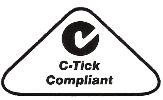 c tick compliant outdoor downlights
