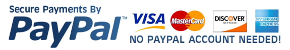 Secure payments via pay pal when you shop from Eco Industrial Supplies